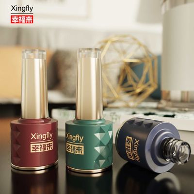 Bouteilles de vernis à ongles de 8 ml Nouveau design Gel UV Pour ongles Cosmétique Emballage Bouteille en verre