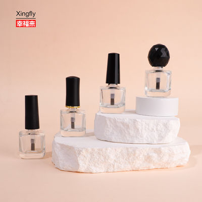 Bon prix Bouteilles de vernis à ongles en gel unique de 8 ml en verre vide avec pinceau à capuche en ligne