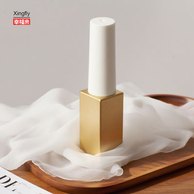 Bouteille de vernis à ongles en gel de 8 ml avec pinceau à capuche électroplaté pour l' huile de vernis à ongles