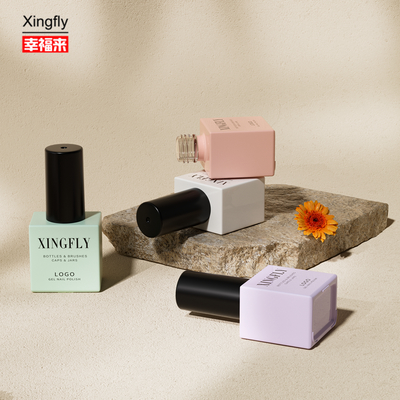 23 ml de vernis à ongles de grande capacité emballage d' huile cosmétiques UV gel vernis à ongles bouteille en verre